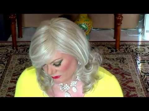 Tgirl Yellow Dress Going Out 1of3 (HD) Matty Caff Tgirl Crossdresser Transvestite