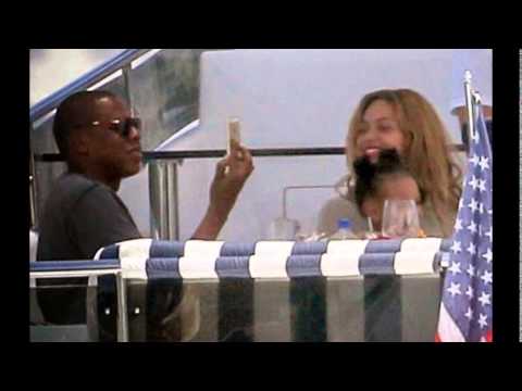 Jay Z and Beyoncé in Miami with daughter Blue Ivy aboard luxurious mega-yacht