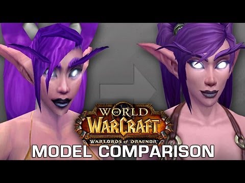 Graphics Comparison: New & Old Models in World of Warcraft: Warlords of Draenor Beta