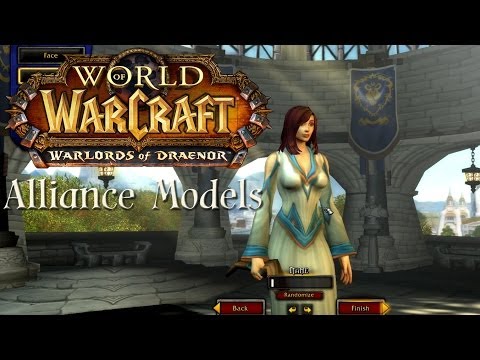 Warlords of Draenor Character Customizations Part 1