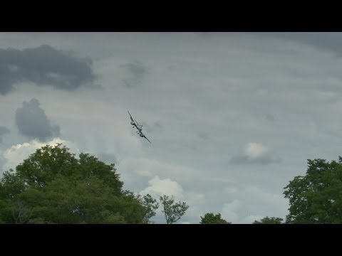 Freewing ME 262 – Flight during approaching storm & crosswind