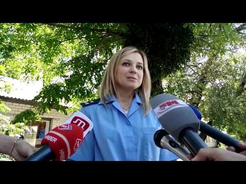 Natalia Poklonskayas Interview in einem Flüchtlingslager nahe Simferopol – Deutsche Untertitel