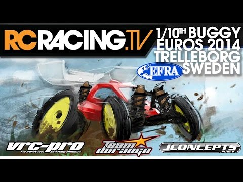 EFRA 1/10th 2WD Off Road Euros – Monday Practice – Live!