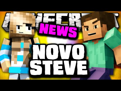Minecraft: NOVO STEVE, MULHER NOVA SKIN! – Minecraft 1.9!