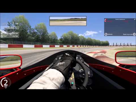 assetto corsa: lotus 98t at nurburgring gp 1:39.7 with 100% turbo