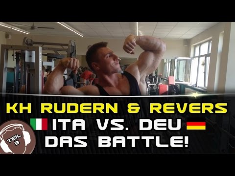 KH Rudern & Revers mit Flavio Simonetti – ITA vs. DEU – Teil3: Training – DanielGildner.com