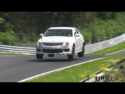 2016 Cadillac ATS-V spied testing at the Nürburgring!