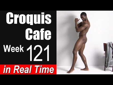 Croquis Cafe: The Artist Model Resource, Week #121