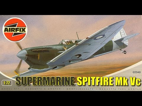 Airfix 1/72 Supermarine Spitfire MK Vc Tropical Final Reveal