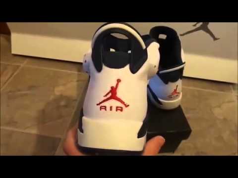Cheap Wholesale 2014  Nike Air Jordan Retro 6 VI Olympic perfect grade replica review +