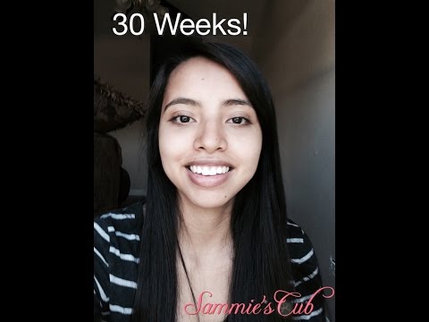 30 Weeks Pregnant ! + Belly Shot and New Symptoms