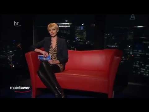 Susann Atwell black tight Leather Pants & Boots 24 11 2012
