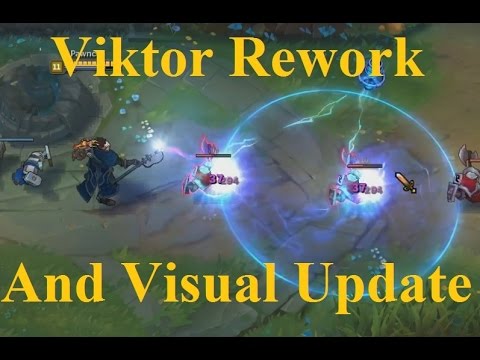 Viktor Rework + Visual Update Spotlight – All New Viktor Gameplay and Visuals on the PBE