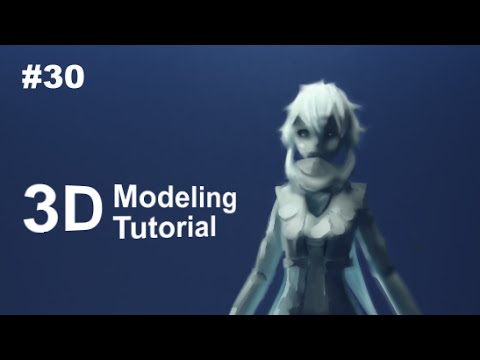 [Part 30/ 40] Anime Character 3D Modeling Tutorial II – Cloth