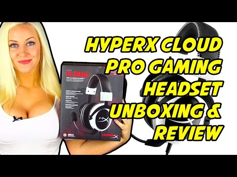 HyperX Cloud Pro Gaming Headset Unboxing and Review
