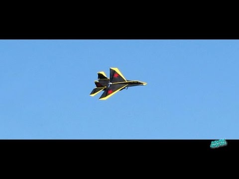 RC Sukhoi Foam Jet doing 3D