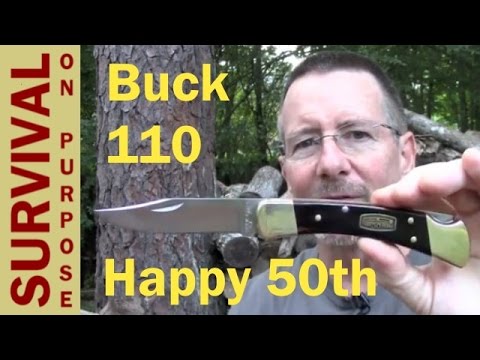 Buck Knives 110 Folding Hunter 50th Anniversary Model – Knife Review
