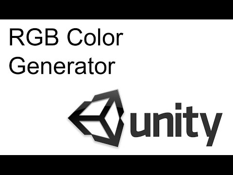 Unity3D RGB Color Generator – Promo