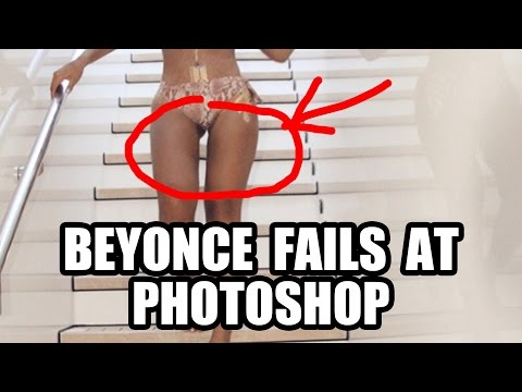 Beyonce and yet another Photoshop fail