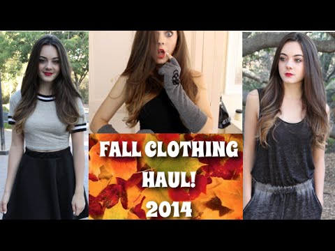 Beginning of Fall Clothing Haul! 2014 (try-on haul)