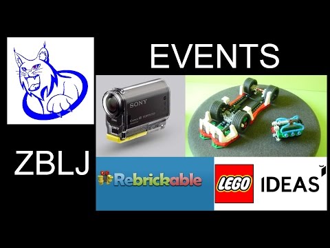 EVENT: New HD camera presentation, Lego Ideas, Rebrickable, Octan GT, Slow motion footage
