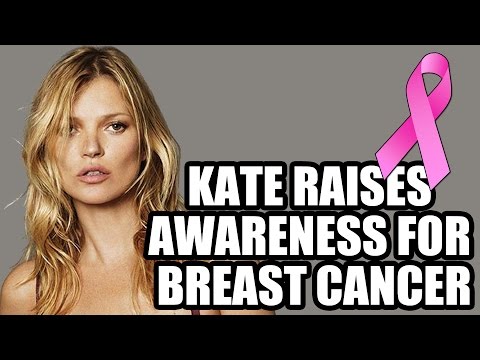 Kate Moss raises awareness for breast cancer with a nipple