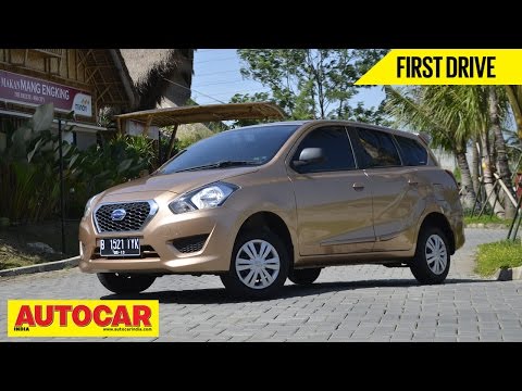 Datsun Go+ MPV | Exclusive First Drive Video Review | Autocar India