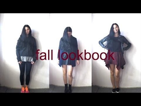 fall lookbook, three outfits, plaid, leather skirt, zara, topshop, asos, h&m