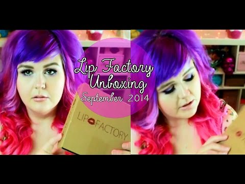 Lip Factory Review and Unboxing September 2014
