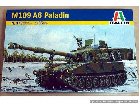 Italeri 1/35 M109A6 Paladin Inbox Review