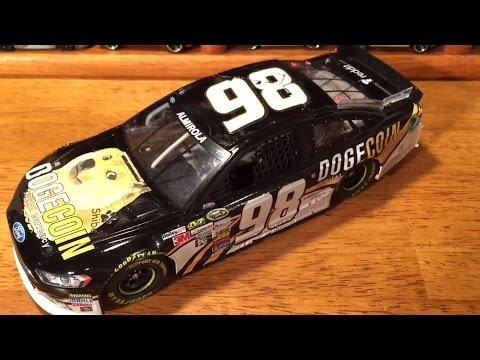 2014 Josh Wise #98 Dogecoin Ford Fusion NASCAR Diecast 1/24