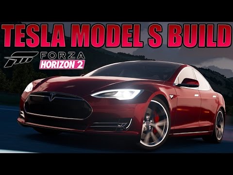 Forza Horizon 2 Custom Cars – #4 Tesla Model S – Airbase & Nice Hooning !!!