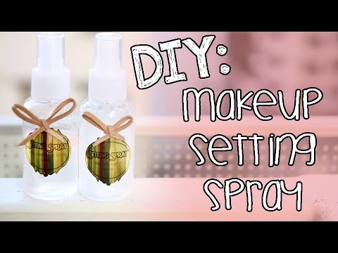 ➳ DIY: Makeup Setting Spray