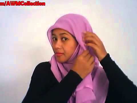 Cara Memakai Jilbab Segi Empat Modern by AWMCollection #92