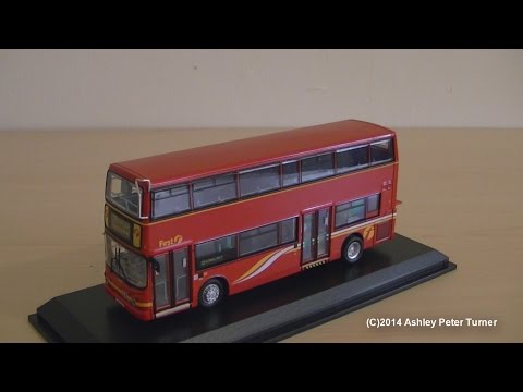 CMNL UKBUS1018 Transbus Dennis Trident Alexander ALX400 First London (1:76 scale) Review HD