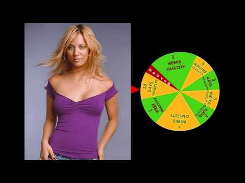 Chastity Wheel of Fortune – Kaley Cuoco