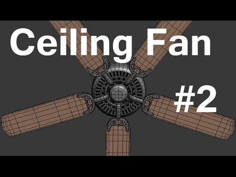 3D Modeling Tutorial #85 – Modeling Ceiling Fan #2 – Part 1