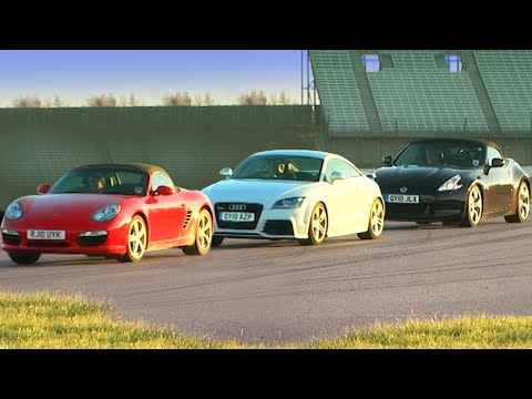 Audi TT RS vs Porsche Boxter S vs Nissan 370Z – Fifth Gear