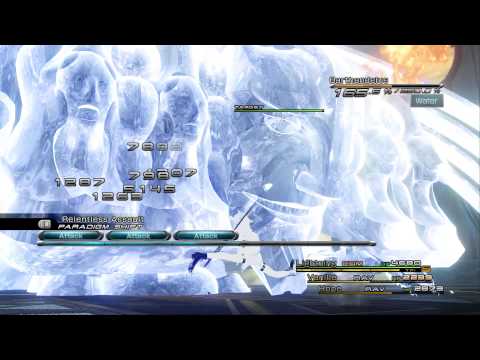 Final Fantasy XIII PC Mod Failed Lightning/Serah Model Swap (In Battle)