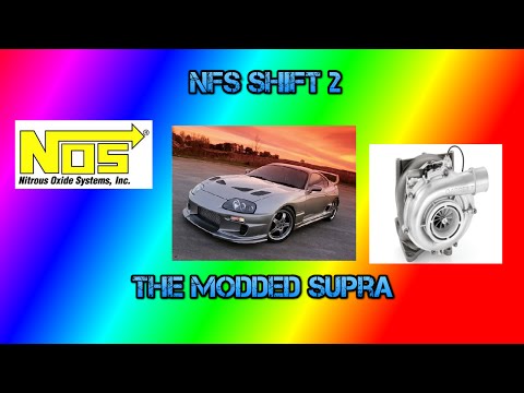 [NFS Shift 2] Twin Turbo modded Toyota Supra (Including Tutorial)