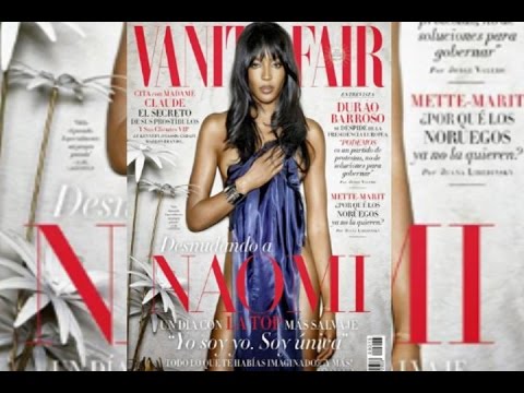 Naomi Campbell, impresionante en Vanity Fair