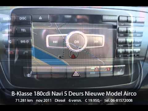Mercedes-Benz B-klasse 180cdi Navi 5 Deurs Nieuwe Model Airc