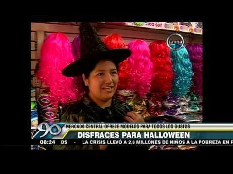 Mercado Central ofrece aterradores disfraces para Halloween