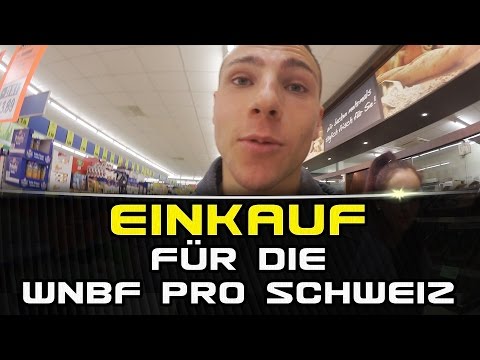 Einkauf für die WNBF Pro Schweiz: Wettkampf – DanielGildner.com