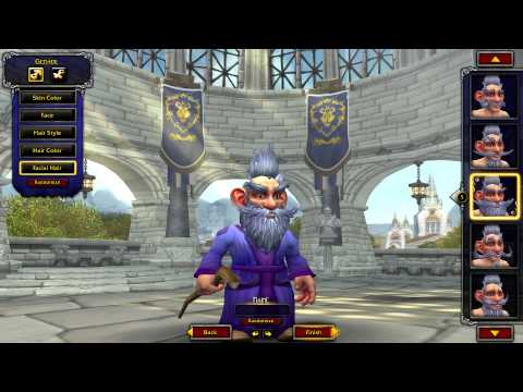 WoW 6.0.2 Character Creation NEW MODELS (Alliance)