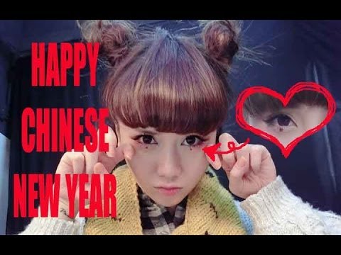 譚杏藍 Hana Tam – 畫龍點晴化妝法 Happy Chinese New Year
