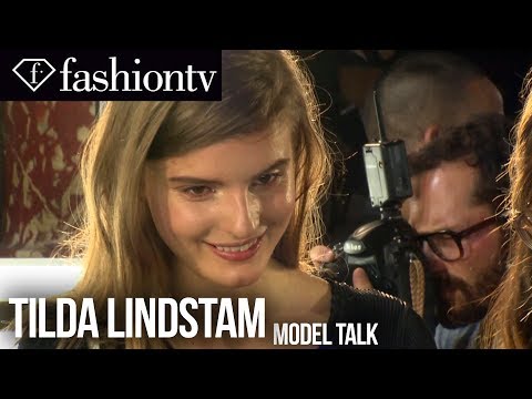 Tilda Lindstam: Model Talk at Spring/Summer 2014 Fashion Week | FashionTV