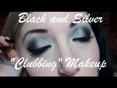 Black and Silver „Clubbing“ Makeup
