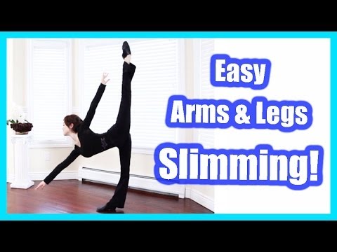 How To: Easy Arms & Legs Slimming for Beginners! 二の腕と太ももの引き締め方