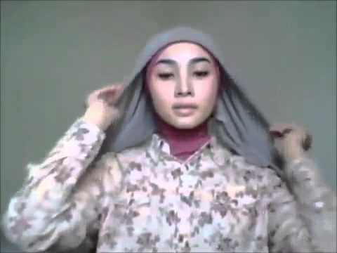 Tutorial Hijab Paris Segi Empat Full Fashion